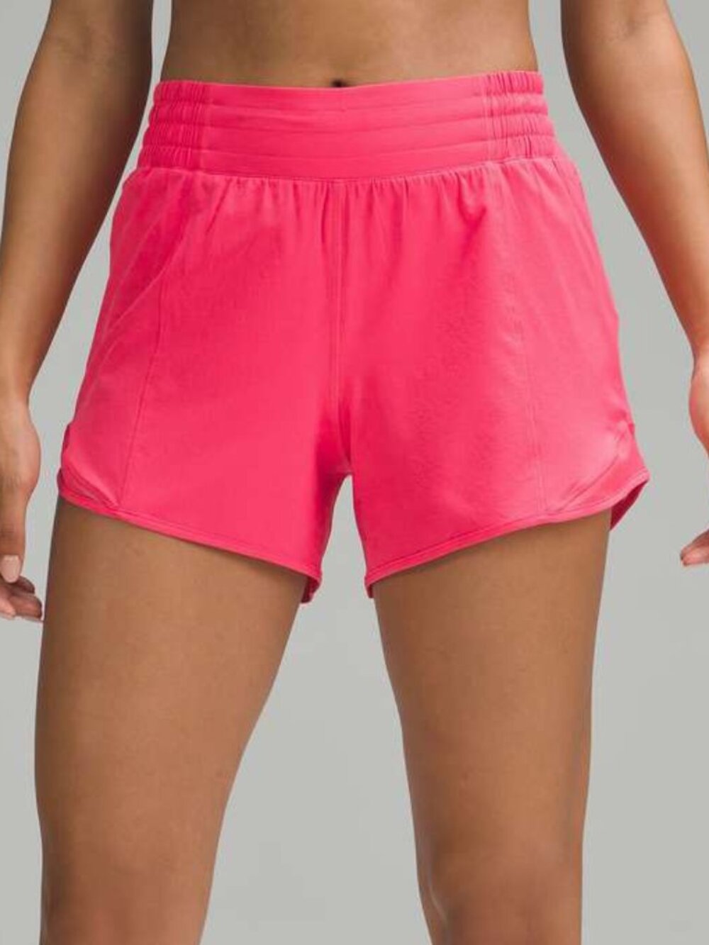 Lululemon Hotty Hot High-Rise Lined Short 4" - 12 Lip Gloss